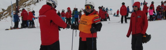 Peter conquers the learner slopes at The Remarkables